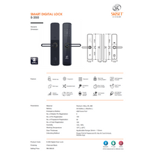 Muatkan imej ke dalam penonton Galeri, SKISET Digital Door Lock E-350