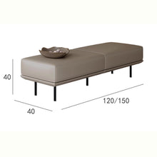Muatkan imej ke dalam penonton Galeri, Rochelle Bedside PU Leather Entry Bench