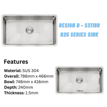 将图片加载到图库查看器,LEVANZO R25 Series Sink
