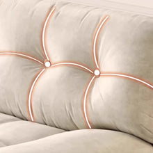 Muatkan imej ke dalam penonton Galeri, Betinna Pet Friendly Tech Fabric Flannel Low Seat Sofa
