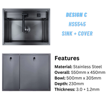 将图片加载到图库查看器,LEVANZO Sink + Cover