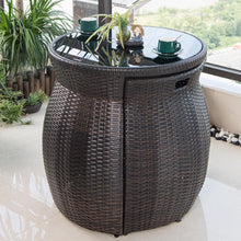 Muatkan imej ke dalam penonton Galeri, Eleri Rattan 1 Table 2 Chairs Balcony Outdoor Furniture