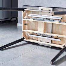 Muatkan imej ke dalam penonton Galeri, Cotton Italian Design Extendable Dining Table 1.1m to 1.4m
