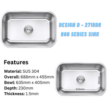 将图片加载到图库查看器,LEVANZO R60 Series Sink