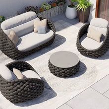 Muatkan imej ke dalam penonton Galeri, Cyrus Courtyard Rattan Outdoor Furniture