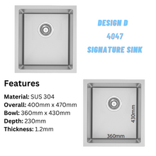 将图片加载到图库查看器,LEVANZO Signature Sink