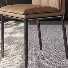 将图片加载到图库查看器,Horacio Saddle Leather Cushion Dining Chair