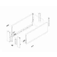 Muatkan imej ke dalam penonton Galeri, BLUM MERIVOBOX Height Drawer Combo I6
