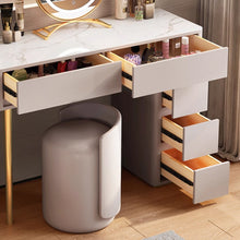 Muatkan imej ke dalam penonton Galeri, Mcbride Dressing Table Set With Side Cabinet 0.8m to 1.2m