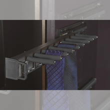 Muatkan imej ke dalam penonton Galeri, MIRAI Tie Rack (Dark Grey)