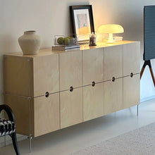 Load image into Gallery viewer, Luca Wood Entryway Storage Cabinet