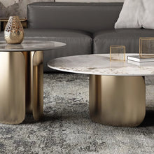 Muatkan imej ke dalam penonton Galeri, Spence Slate Minimalist Dual Coffee Table