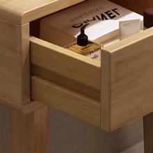 Muatkan imej ke dalam penonton Galeri, Eileen Natural Wood Dressing Table Set 0.6m to 0.8m