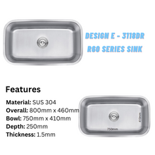 将图片加载到图库查看器,LEVANZO R60 Series Sink