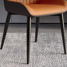 将图片加载到图库查看器,Colby Luxury Backrest PU Leather Dining Chair