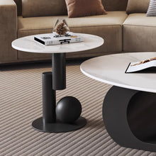 Muatkan imej ke dalam penonton Galeri, Leblanc Oval Designer Storage Coffee Table