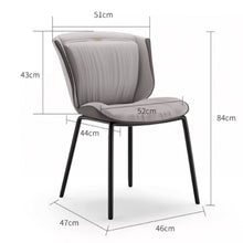 Muatkan imej ke dalam penonton Galeri, Wright PU Leather Cushion Hotel Dining Chair
