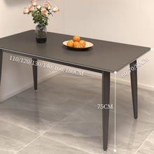 Muatkan imej ke dalam penonton Galeri, Tariq Simple Minimalist Matte Dining Table