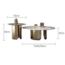 Muatkan imej ke dalam penonton Galeri, Spence Slate Minimalist Dual Coffee Table