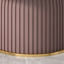 Muatkan imej ke dalam penonton Galeri, Gibson Pleated Round Coffee Table