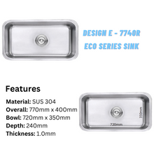 将图片加载到图库查看器,LEVANZO Eco Series Sink