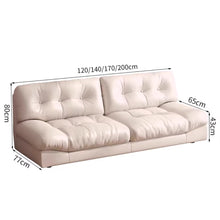 Muatkan imej ke dalam penonton Galeri, Betinna Pet Friendly Tech Fabric Flannel Low Seat Sofa