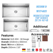 将图片加载到图库查看器,LEVANZO Workstation Top Series 26 34 40 48