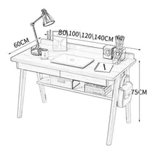 Muatkan imej ke dalam penonton Galeri, Benton Wooden Design Study Work Desk