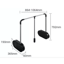 将图片加载到图库查看器,MIRAI Hiler Adjustable Lift Clothes Rack with Silent Soft-Close