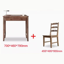 Muatkan imej ke dalam penonton Galeri, Clyde American Style Solid Wood Study Work Desk