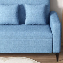 将图片加载到图库查看器,Marino Storage Fabric Sofa with Side Pocket and Pillow