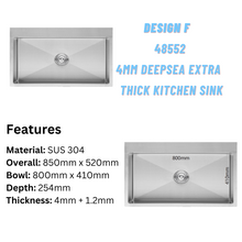 将图片加载到图库查看器,LEVANZO 4mm Extra-Thick Sink