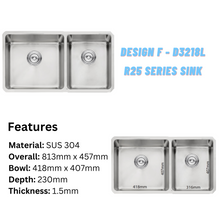 将图片加载到图库查看器,LEVANZO R25 Series Sink