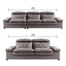 Muatkan imej ke dalam penonton Galeri, Adala Latex Seat High Tech Fabric Wide Sofa