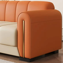 Muatkan imej ke dalam penonton Galeri, Mcleod Trendy Low Backrest Leather Sofa