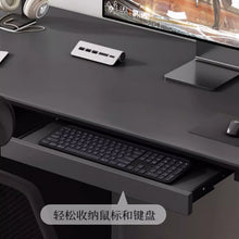 Muatkan imej ke dalam penonton Galeri, Cohen Multifunctional Study Work Gaming Desk Black White