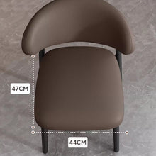 将图片加载到图库查看器,Rahul Simple Backrest Dining Chair