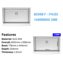 将图片加载到图库查看器,LEVANZO Farmhouse Sink