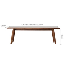 将图片加载到图库查看器,Nieve Northern Elm Solid Wood Bench
