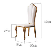 将图片加载到图库查看器,Elspeth Princess Luxury Dining Chair (2 Pcs)