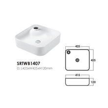 将图片加载到图库查看器,SORENTO Counter Top Basin (Ultra Thin Edge)