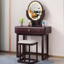 Muatkan imej ke dalam penonton Galeri, Hoover Solid Wood Dressing Table Set 0.8m to 1m