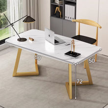 Muatkan imej ke dalam penonton Galeri, Donnelly Computer Study Work Desk Designer Leg
