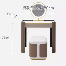 Muatkan imej ke dalam penonton Galeri, Elliott Modern Curve Edge Dressing Table 0.8m to 1.2m