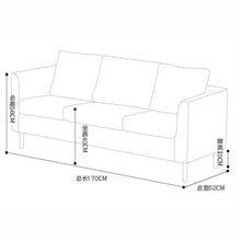 Muatkan imej ke dalam penonton Galeri, Joyce Pet Friendly Fabric Latex Seat Sofa With Pillows