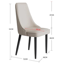 Load image into Gallery viewer, Andrews Modern PU Leather Backrest Dining Chair