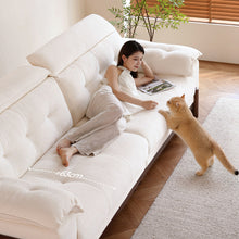 Muatkan imej ke dalam penonton Galeri, Owain Solid Wood and Adjustable Headrest Sofa