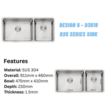 将图片加载到图库查看器,LEVANZO R25 Series Sink
