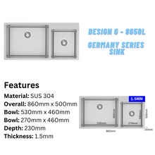 将图片加载到图库查看器,LEVENZO Germany Series Sink