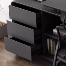 Muatkan imej ke dalam penonton Galeri, Cohen Multifunctional Study Work Gaming Desk Black White